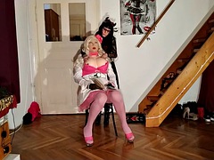 Goth Mistress Fucks Huge Living Barbie Doll Part 1 HD