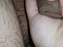 Step mom best handjob with sexy nails give you a better handjob