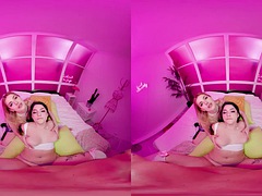 Pink room 3some