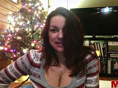 Monica Mendez - Christmas Jumper Webcam 1