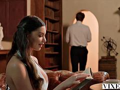 Butler Pounds Busty Anna Bellas Pussy Doggy Style