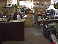 Customers wife fucked by horny pawn man