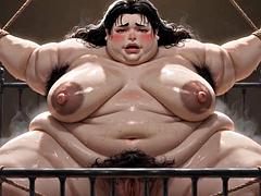 AnimeX Horny BBW Bound on Bed Craves Creampie in Her Pussy