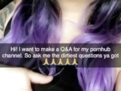 Ask me dirty questions