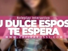 ROLEPLAY INTERACTIVO "TU DULCE ESPOSA TE ESPERA" [ASMR] SOLO AUDIO  ARGENTINA CALIENTE