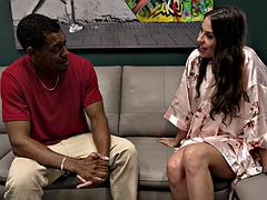 Amiee Cambridge Pounded by BBC in Taboo