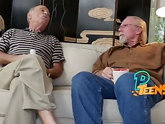 old dudes help out a struggling teen