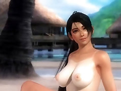 3d naked huge tits computer game beach fuck