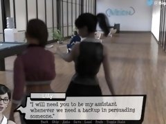 Pandora's Box #5: Boss receives a blowjob under the desk (HD gameplay)